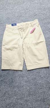IZOD Stretch Skinny Bermuda Khaki Shorts Women's Size 5